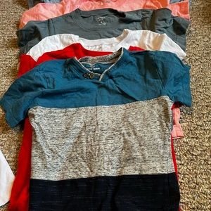 Lot of 7 Carter Kids and Osh Kosh shirts size 6 & 6/7